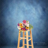 Aperturee - Soft Fabric Blue Backdrop For Portrait Photography